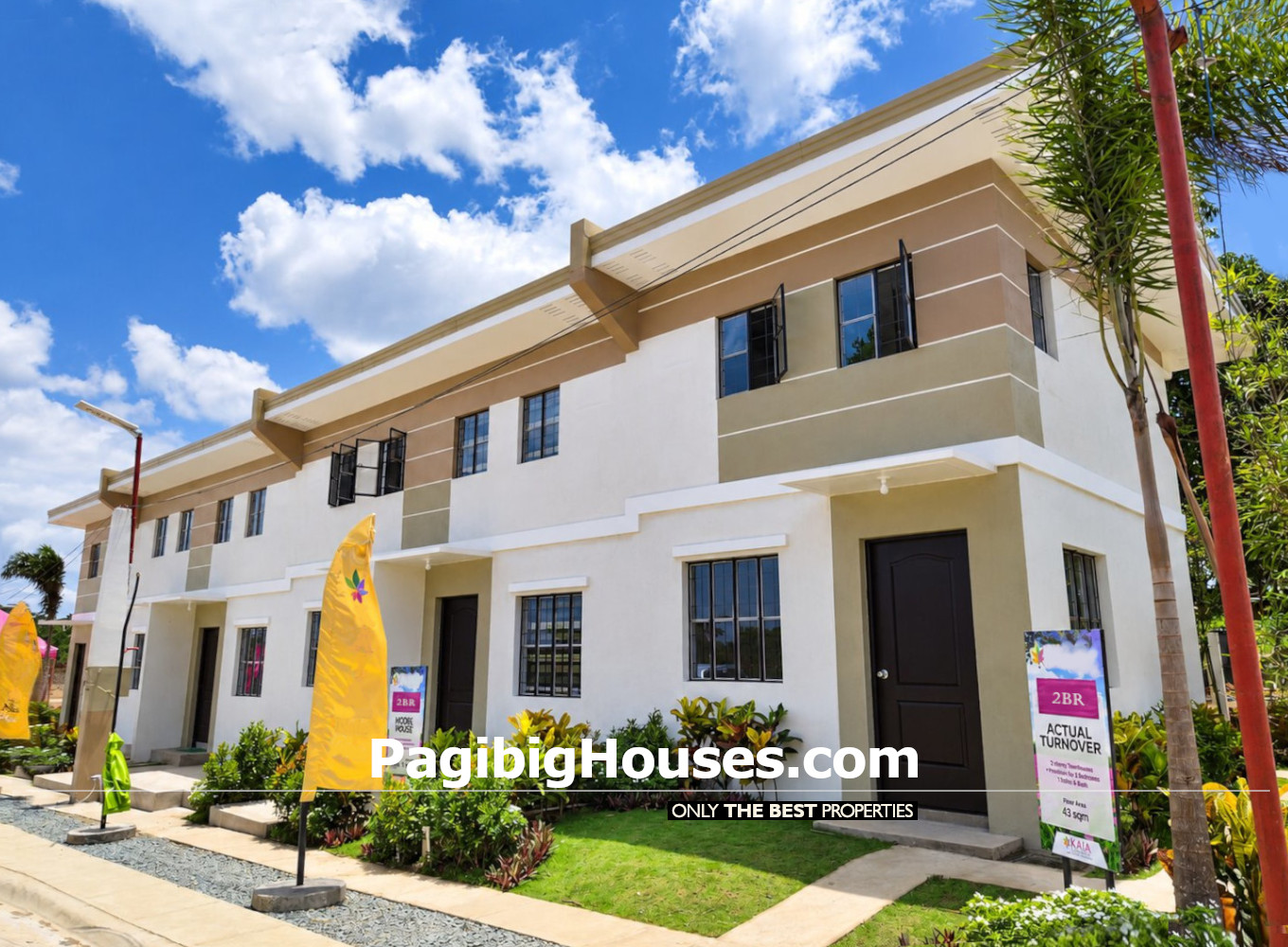 2BR Affordable House Exteriors