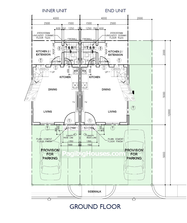 2BR Solar-Powered House Floor Plan 2BR Solar-Powered House Floor Plan