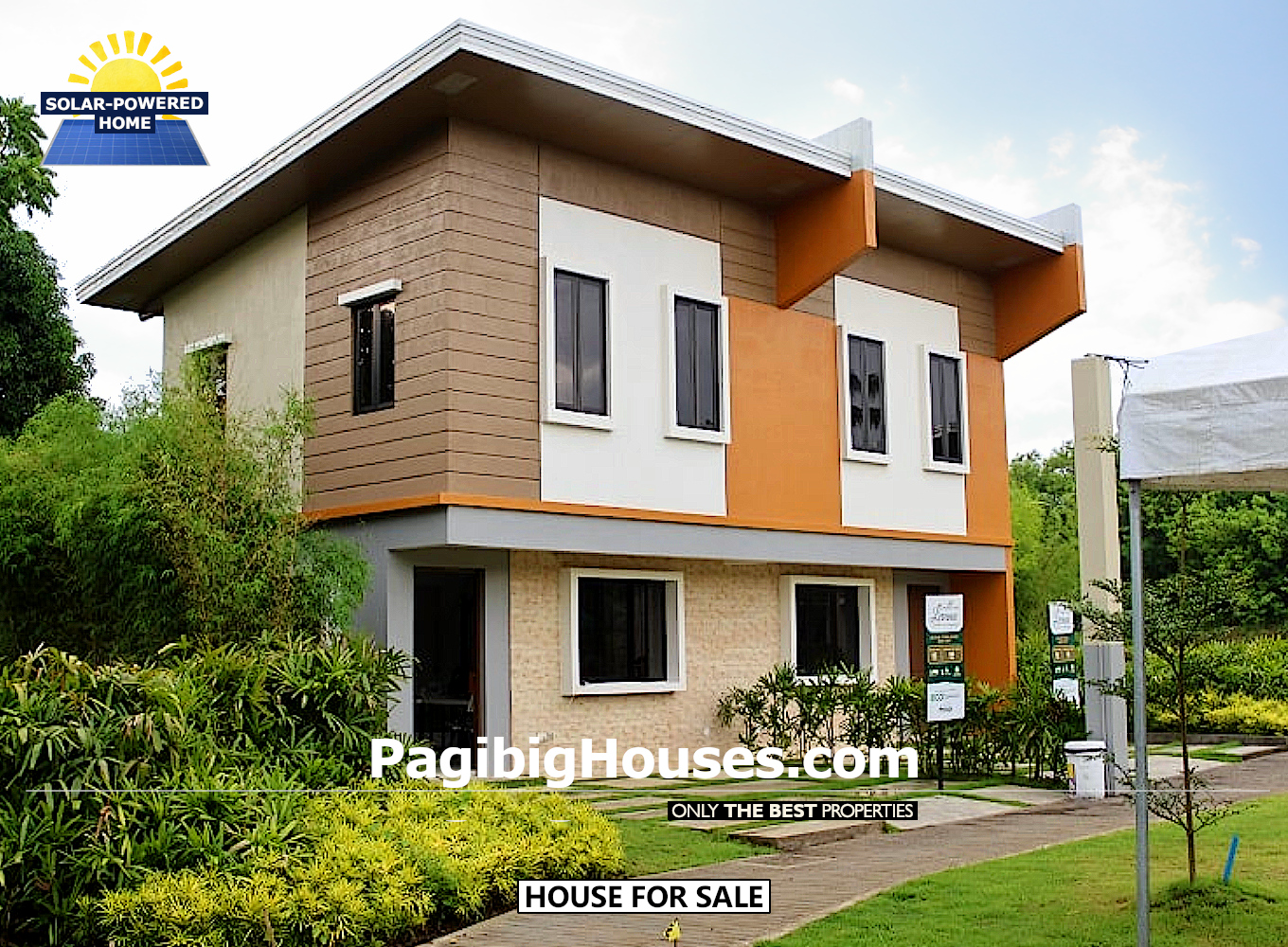 3BR Solar-Powered House Exteriors 3BR Solar-Powered House Exteriors